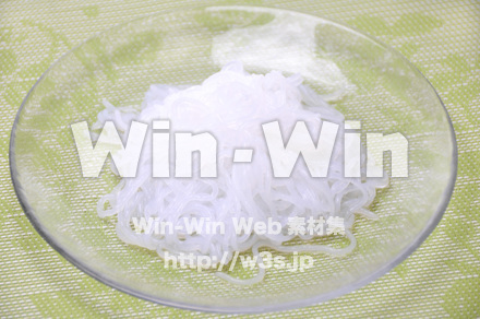 しらたきの写真素材 W-014931