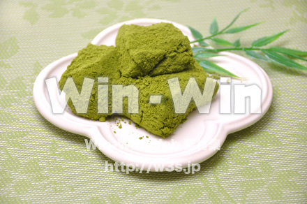 抹茶わらび餅の写真素材 W-014956