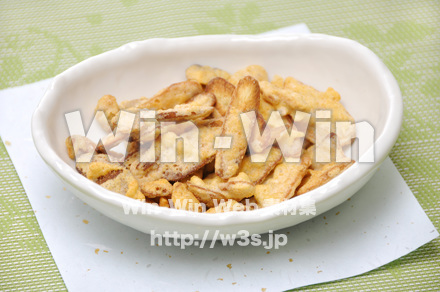 ごぼうチップスの写真素材 W-014925