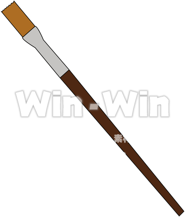 絵のブラシのCG・イラスト素材 W-015667