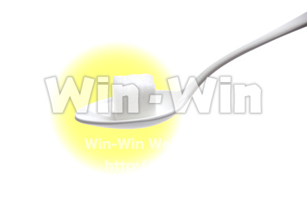 角砂糖１個の写真素材 W-015112