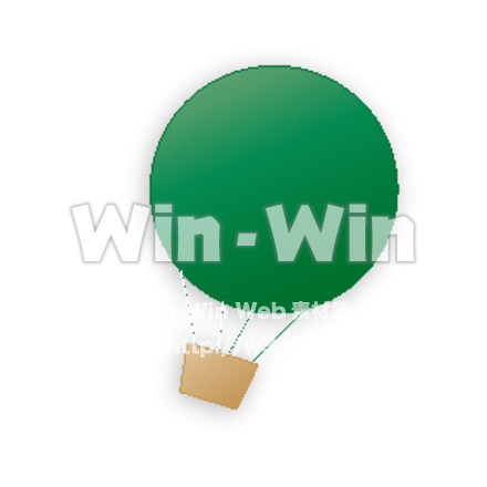 気球のCG・イラスト素材 W-014738