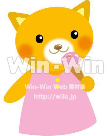 ねこのCG・イラスト素材 W-014524