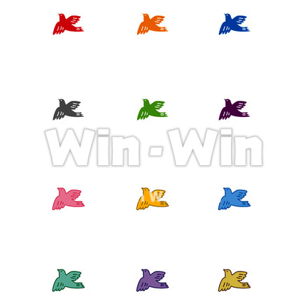 鳥のCG・イラスト素材 W-014275