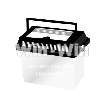 虫籠のCG・イラスト素材 W-015634