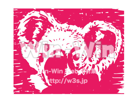 コアラのシルエット素材 W-015205