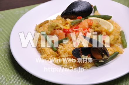 パエリアの写真素材 W-015849