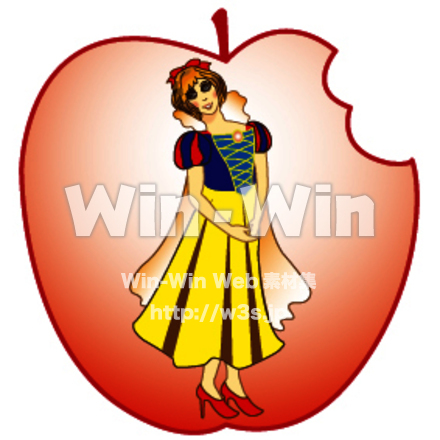 白雪姫イラスト-カラーのCG・イラスト素材 W-014278