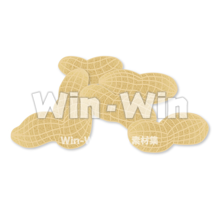 ピーナッツのCG・イラスト素材 W-015919