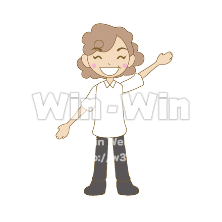 健康体操のCG・イラスト素材 W-014735