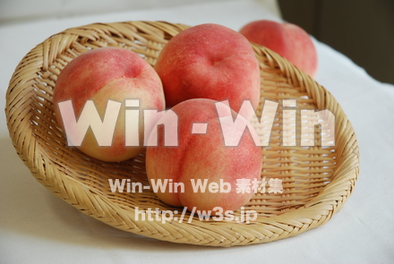 桃の写真素材 W-014906