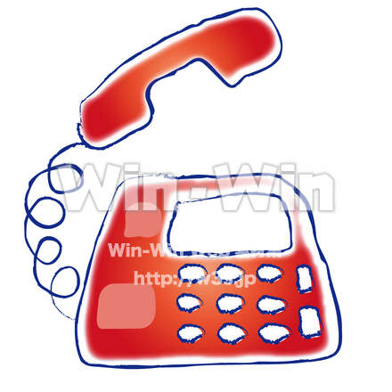 電話のCG・イラスト素材 W-014134