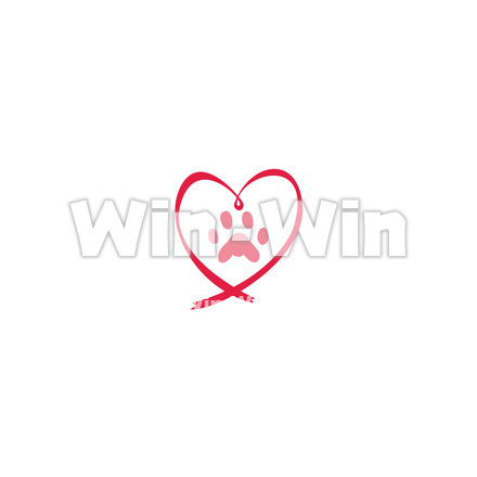 肉球のCG・イラスト素材 W-015739