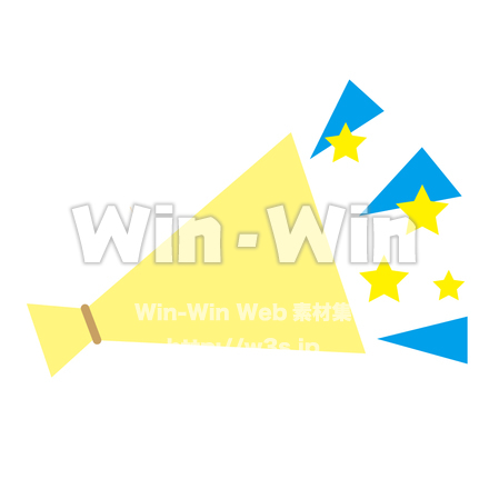 メガホンのCG・イラスト素材 W-014992