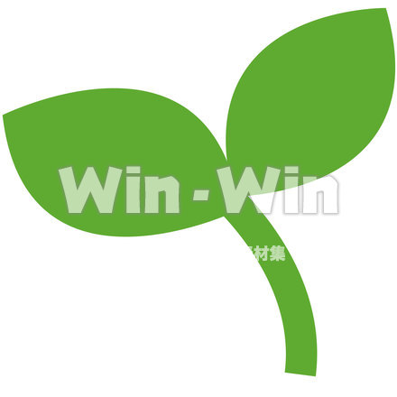 はっぱのCG・イラスト素材 W-015984