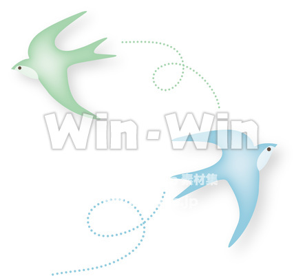 つばめのCG・イラスト素材 W-015053