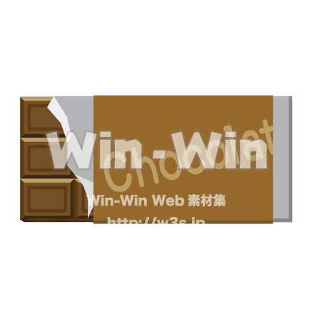 チョコレートのCG・イラスト素材 W-015686