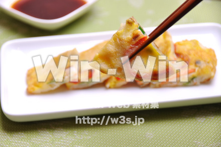 海鮮チジミの写真素材 W-015854