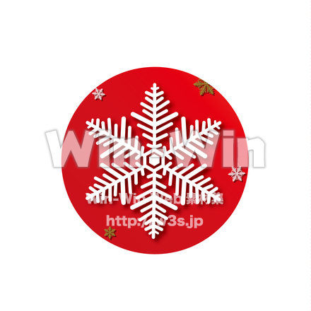 雪の結晶のCG・イラスト素材 W-015553