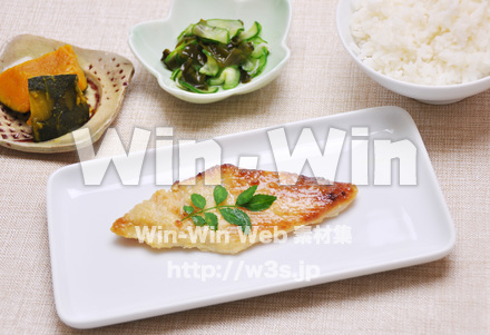 秋の食卓の写真素材 W-015761