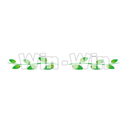 はっぱのCG・イラスト素材 W-015549