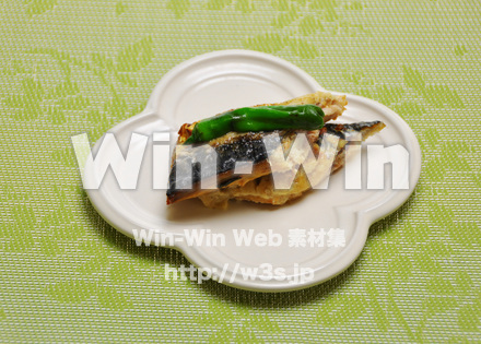 サバのマヨ味噌焼きの写真素材 W-015146