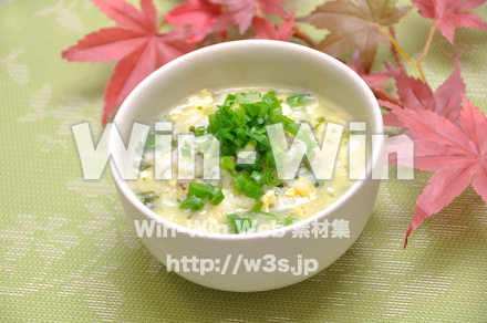 しじみ雑炊の写真素材 W-015676