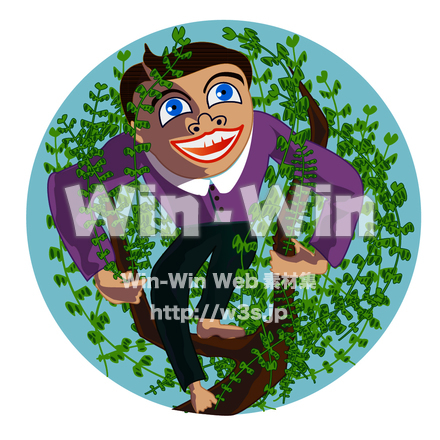 ジャックと豆の木のCG・イラスト素材 W-014295