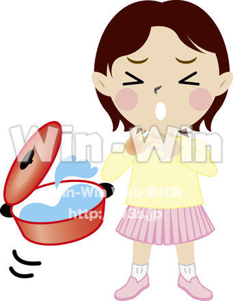 火傷のCG・イラスト素材 W-015650