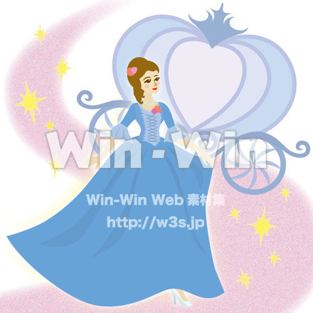 シンデレラのCG・イラスト素材 W-014204