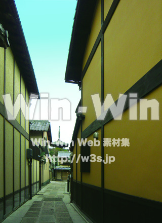 路地の写真素材 W-015502