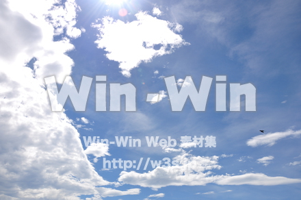 夏の空の写真素材 W-014801