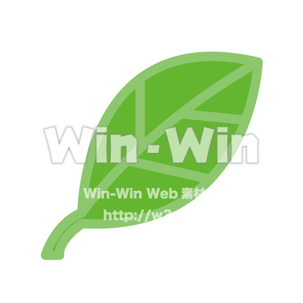 葉っぱのCG・イラスト素材 W-014951