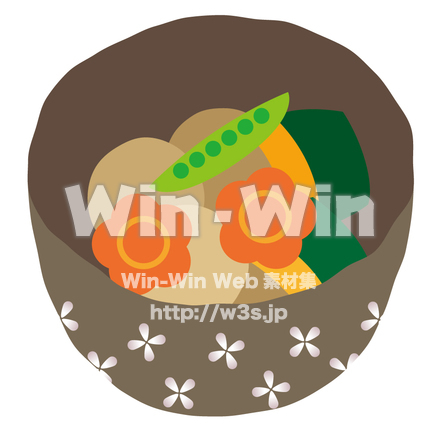 煮物のCG・イラスト素材 W-014193