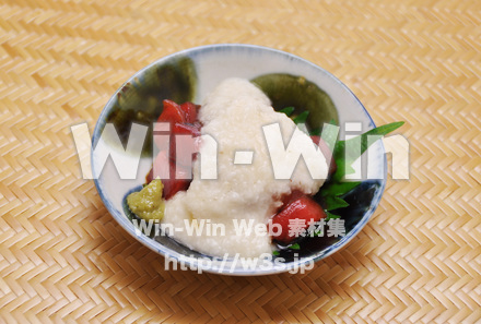 まぐろの山かけの写真素材 W-015796