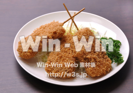 串カツの写真素材 W-015993