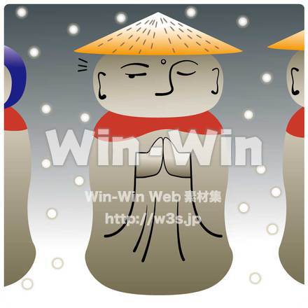 かさじぞうのCG・イラスト素材 W-014141