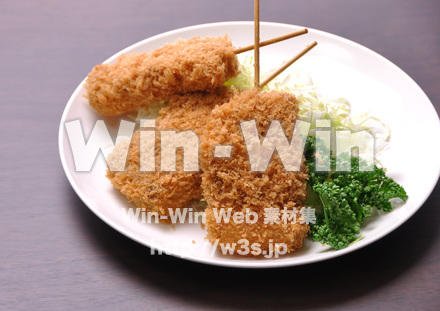 串カツの写真素材 W-015994