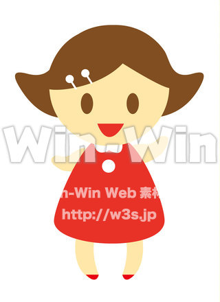 いち子ちゃんのCG・イラスト素材 W-015981