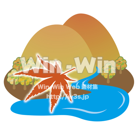 秋山のCG・イラスト素材 W-015619