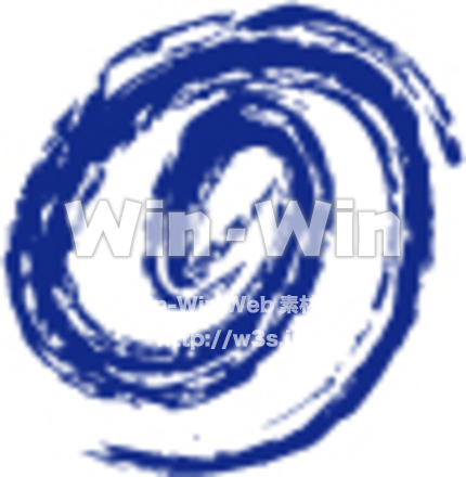 渦巻きのCG・イラスト素材 W-015660