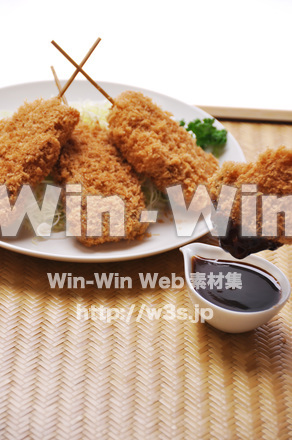 串カツの写真素材 W-015989