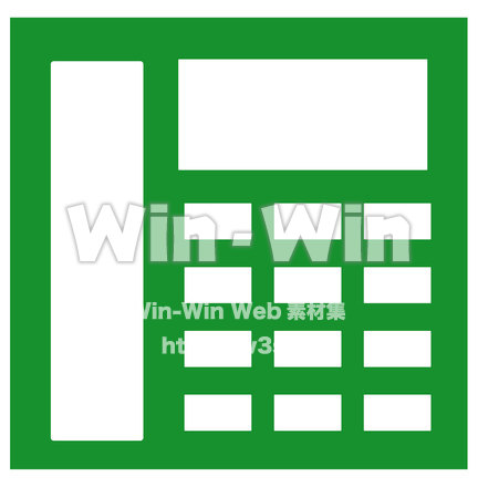 電話1.のCG・イラスト素材 W-015289