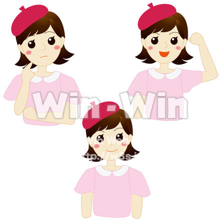 デザイナー女性のCG・イラスト素材 W-015842