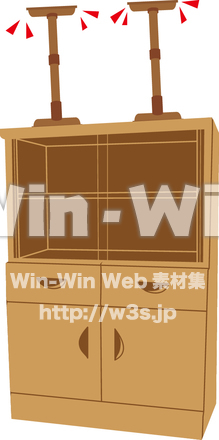耐震グッズのCG・イラスト素材 W-015511