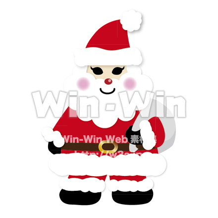 サンタクロースのCG・イラスト素材 W-015743