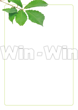 エコフレームの写真素材 W-014502