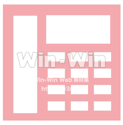 電話2のCG・イラスト素材 W-015290