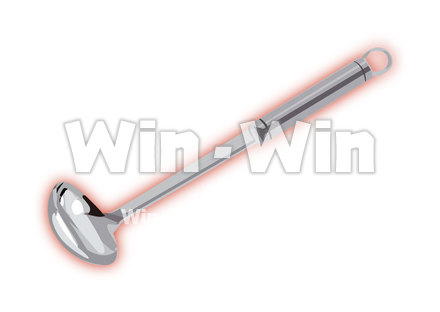 お玉のCG・イラスト素材 W-014873