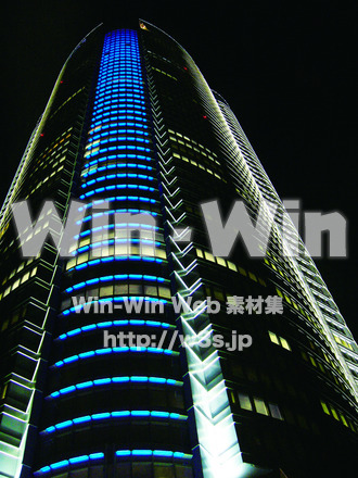六本木ヒルズの夜の写真素材 W-015487